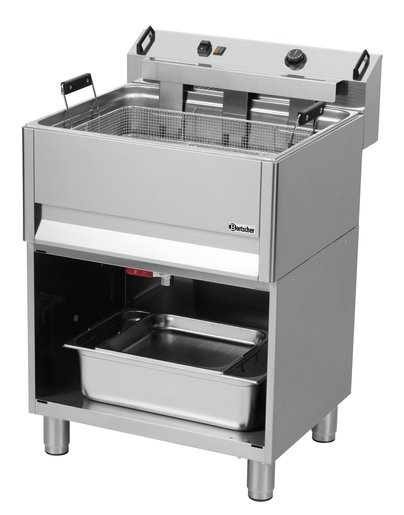 Frytownica BF 30E OU z podstawą otwartą 30L Bartscher 1 Frytownica BF 30E OU z podstawą otwartą 30L Bartscher