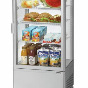 Witryna chłodnicza Mini 78L, srebrna Bartscher