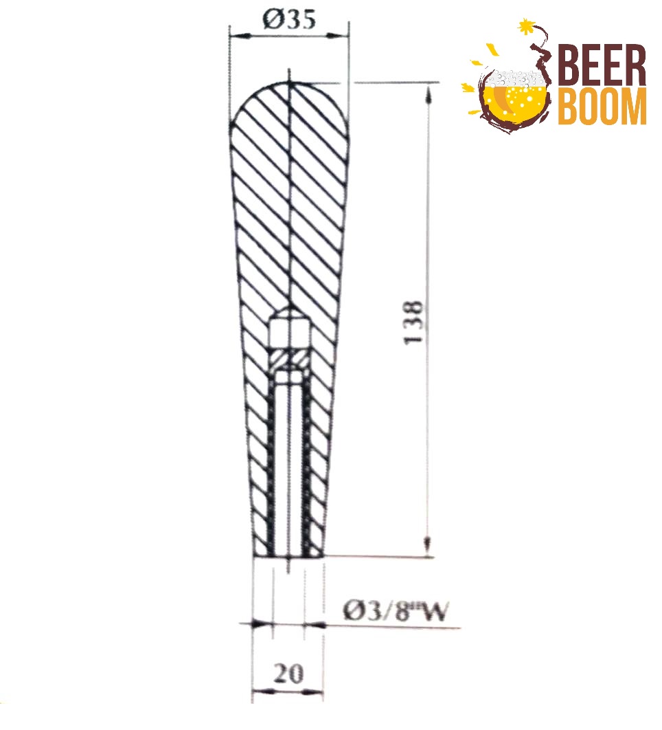 Średnia Rączka MEDIUM do kranu Celli 2 Średnia Rączka MEDIUM do kranu Celli