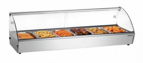 Witryna grzewcza nadstawna R6 6 x 1/3 GN Bartscher 1 Witryna grzewcza nadstawna R6 6 x 1/3 GN Bartscher