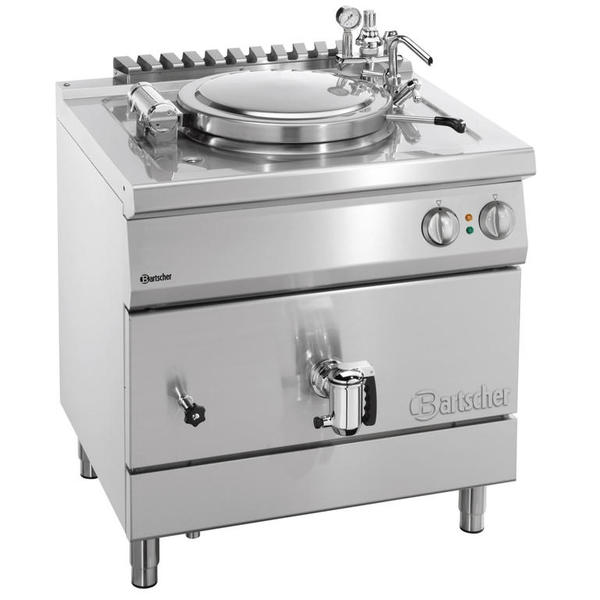 Kocioł werzelny elektryczny 700 CLASSIC ogrzewany pośrednio śr. 400mm szer Kocioł werzelny elektryczny 700 CLASSIC ogrzewany pośrednio śr. 400mm szer. 800mm 9kW 400V 55L Bartscher