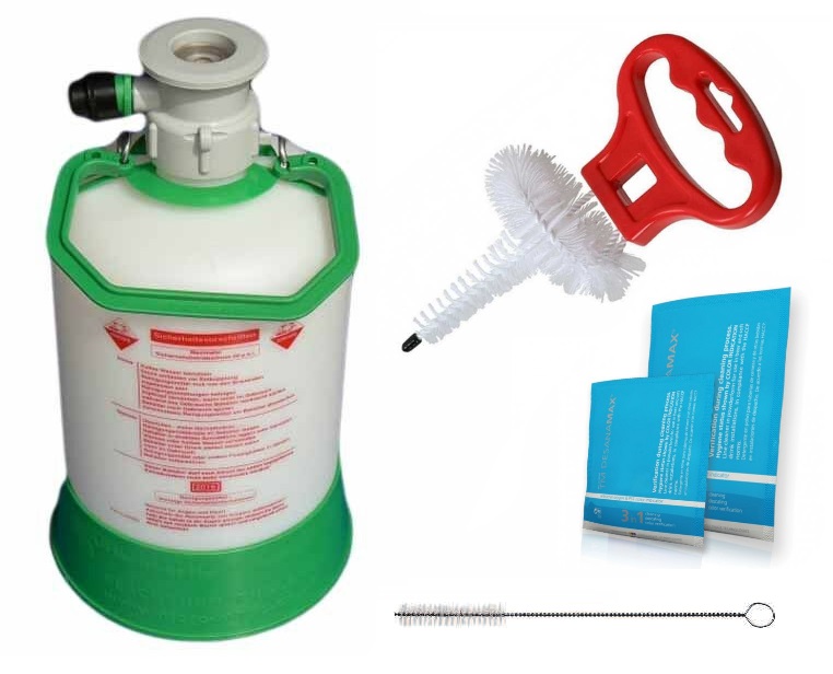 Zestaw Plastikowa Butla Myjąca 5 L fitting do wyboru (FLACH, KOMBI, KORB) 1 Zestaw Plastikowa Butla Myjąca 5 L fitting do wyboru (FLACH, KOMBI, KORB)