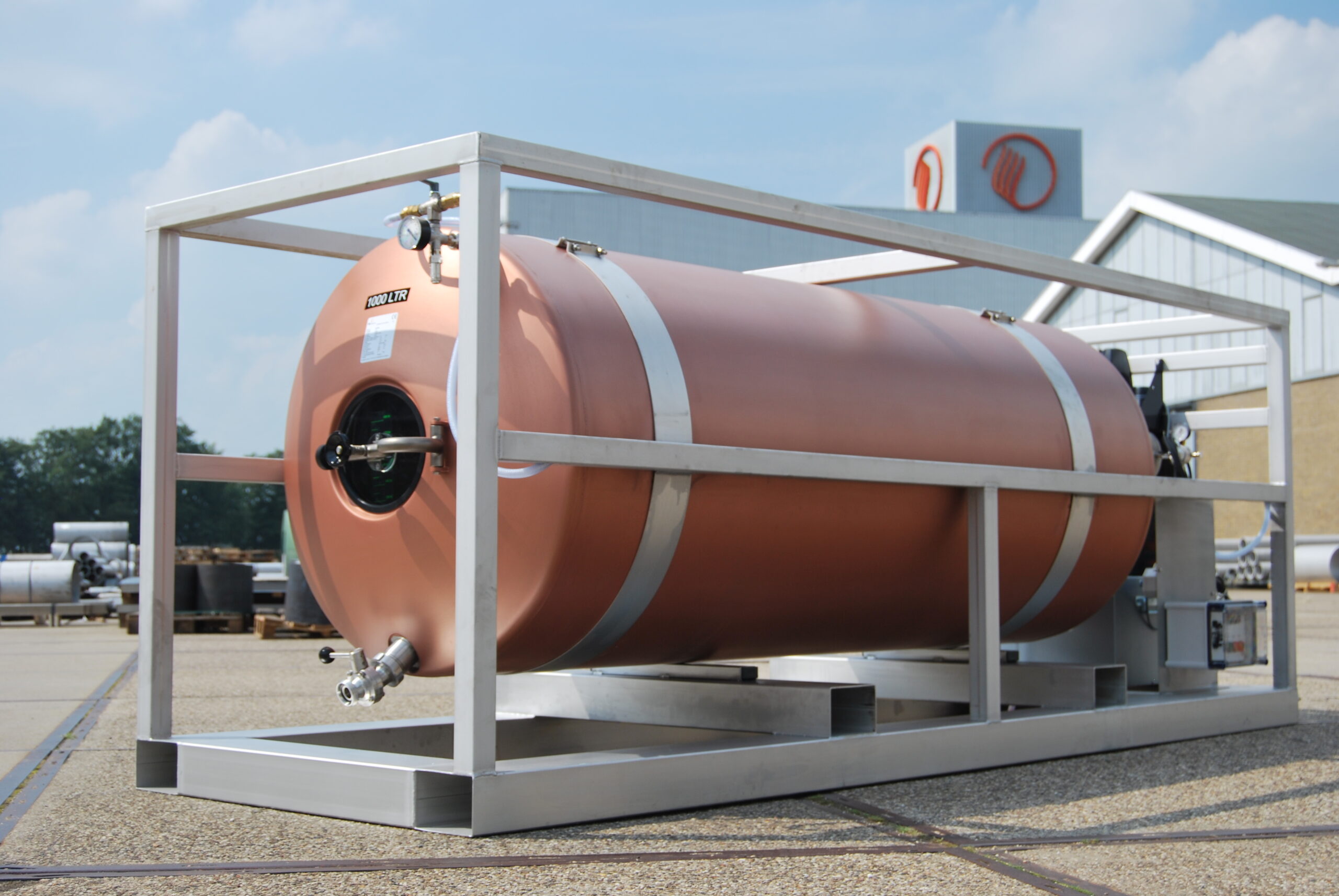 Zestaw do transportu i wyszynku 1000 l piwa