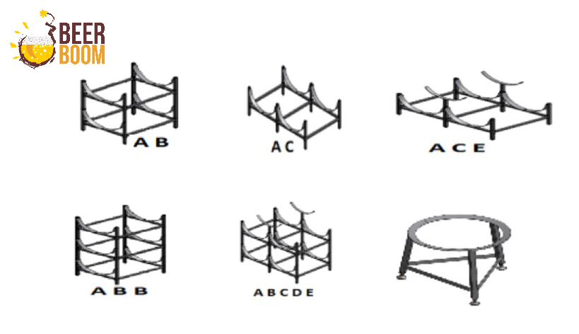 stelaże na zbiorniki