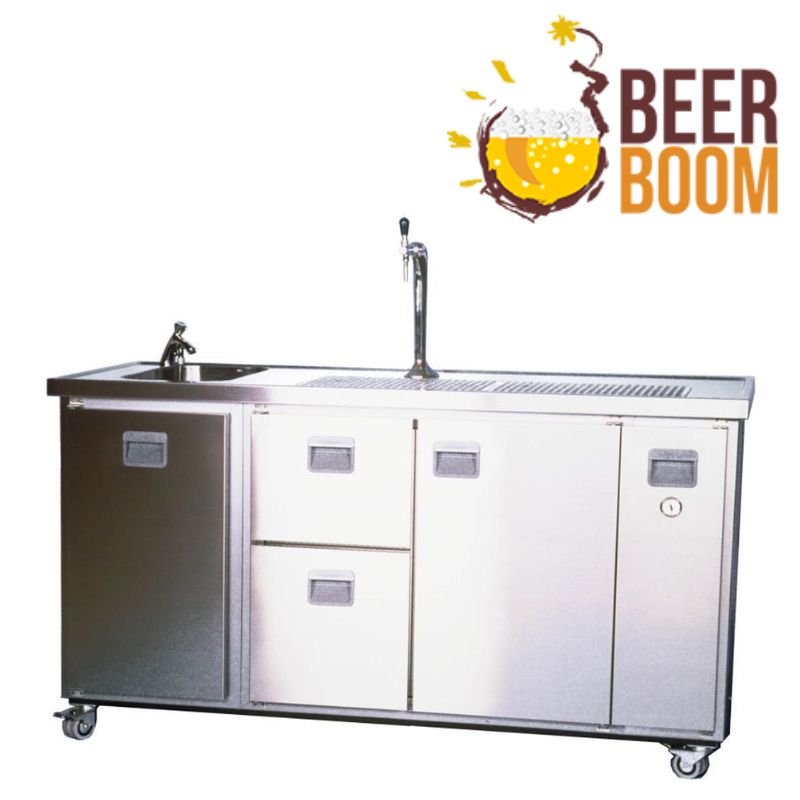 4 komory z szafkami i zlewem